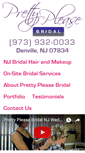 Mobile Screenshot of prettypleasebridal.com